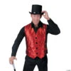 Men‘s Red Vest Costume - Standard