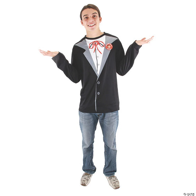 Men's Alfred E. Neuman T-Shirt Costume 1 Men's Alfred E. Neuman T-Shirt Costume