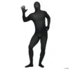 Men's Black Skin Suit Costume