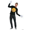 Men's Emoji Smile Costume Kit