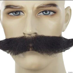 Men's Giant Synthetic Mustache