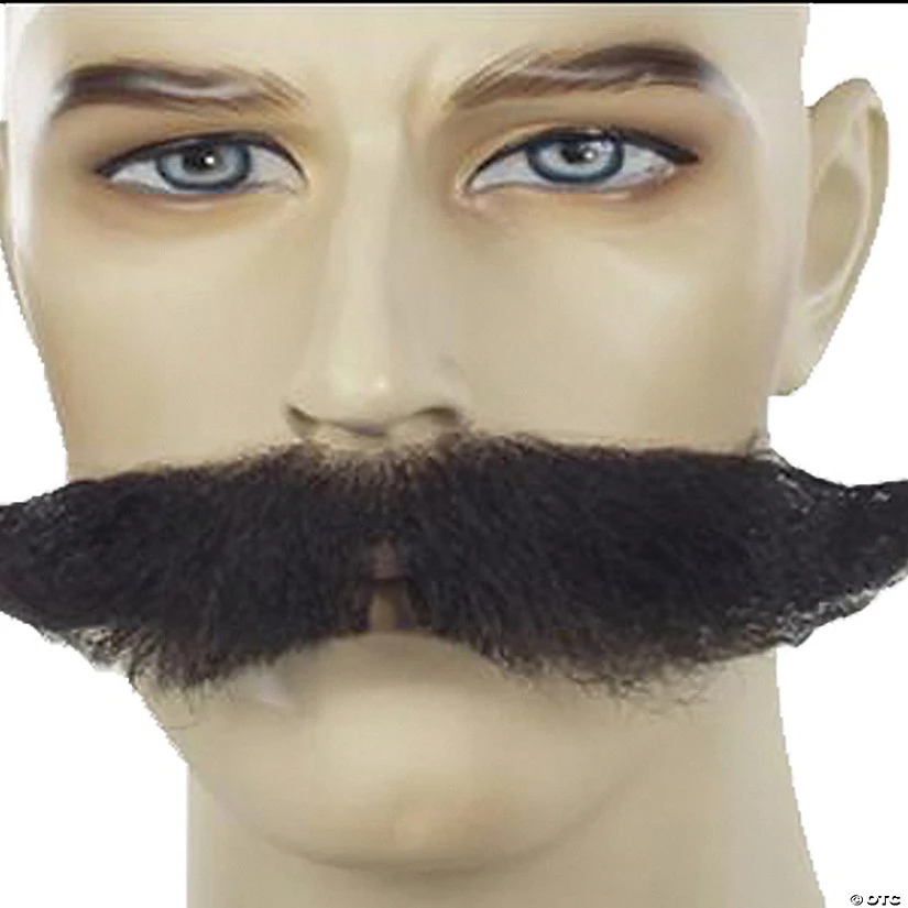 Men's Giant Synthetic Mustache 1 Men's Giant Synthetic Mustache