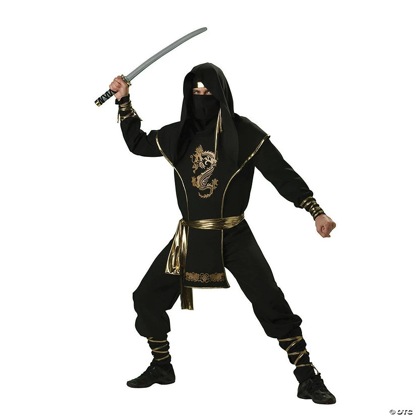 Men's Ninja Warrior Costume 1 Men's Ninja Warrior Costume
