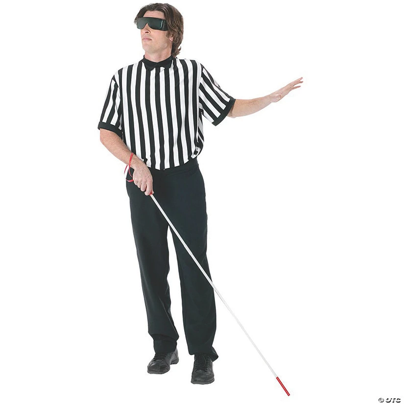 Men's Referee Blind Kit Costume - Standard 1 Men's Referee Blind Kit Costume - Standard