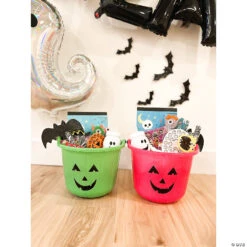 Neon Jack-O’-Lantern Trick-Or-Treat Buckets - 12 Pc. 7 Neon Jack-O’-Lantern Trick-Or-Treat Buckets - 12 Pc. -Halloween Costumes Sale neon jack o lantern trick or treat buckets 12 pc 13746391 a02