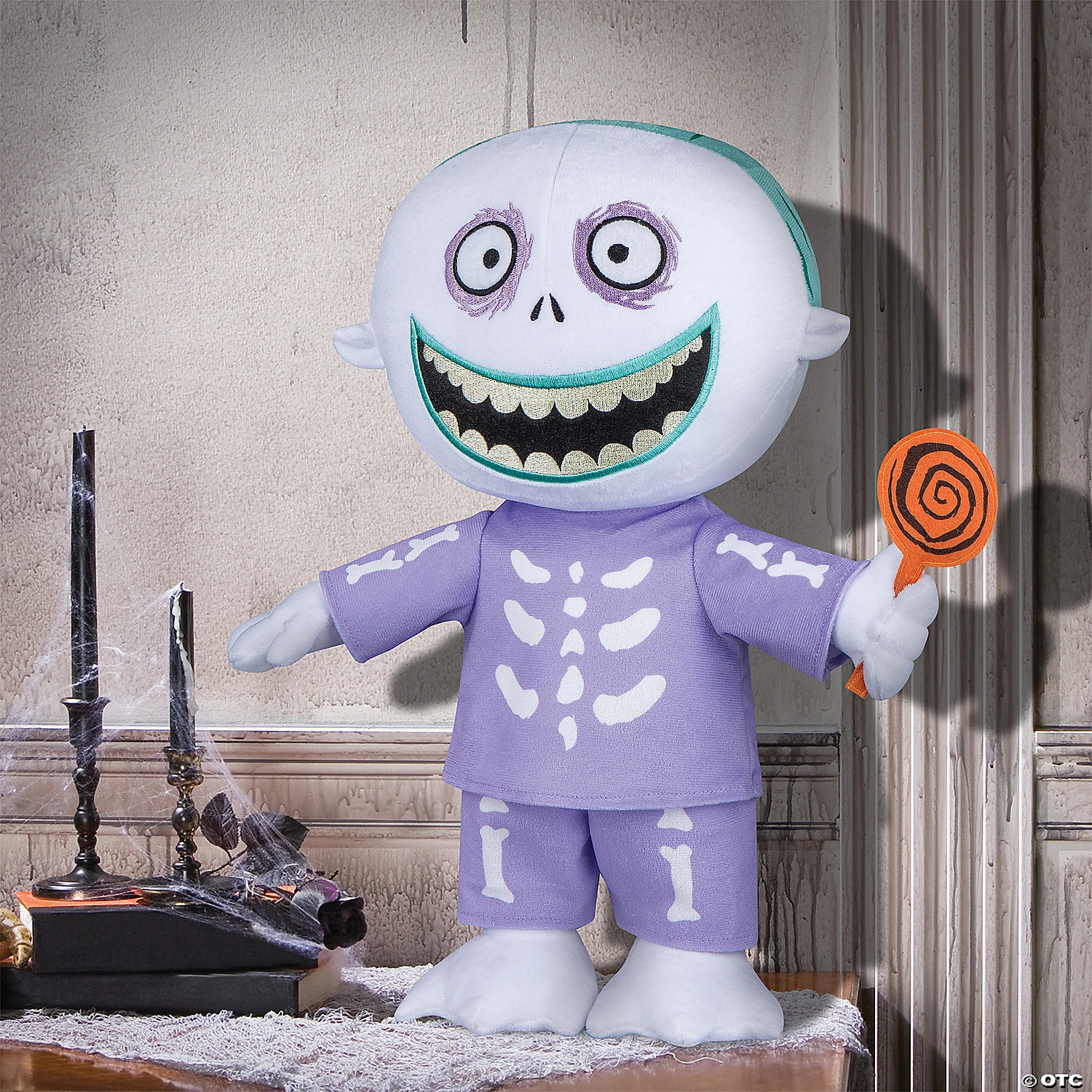 Nightmare Before Christmas Barrel Plush Halloween Door Greeter Halloween Decoration 2 Nightmare Before Christmas Barrel Plush Halloween Door Greeter Halloween Decoration - Image 2