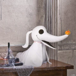 Nightmare Before Christmas Zero Plush Door Greeter Halloween Decoration -Halloween Costumes Sale nightmare before christmas zero plush door greeter halloween decorationss75614g a02