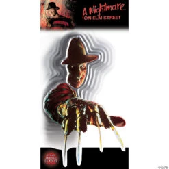 Nightmare On Elm Street Freddy Krueger Wall Scratches Window Decoration