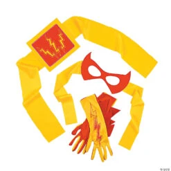 Red & Yellow Superhero Accessories - 4 Pc. -Halloween Costumes Sale red and yellow superhero accessories 4 pc 13771181 a02