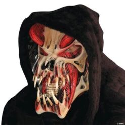 Red Halloween Predator Mask