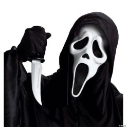 Scream Ghost Face Mask With Knife