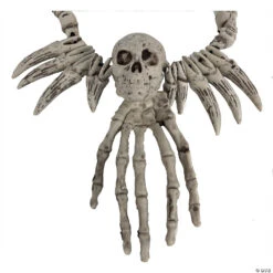 Skull Necklace And Bracelet -Halloween Costumes Sale skull necklace and braceletss89226 a03