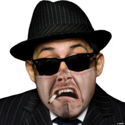 Smoking Dude Mask Cover