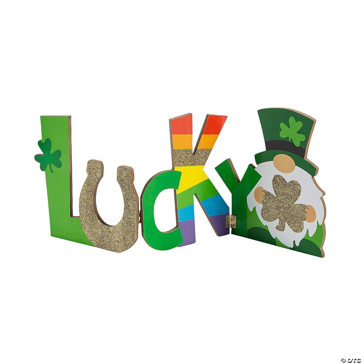 St. Patrick’s Day Lucky Gnome Tabletop Decoration 2 St. Patrick’s Day Lucky Gnome Tabletop Decoration - Image 2
