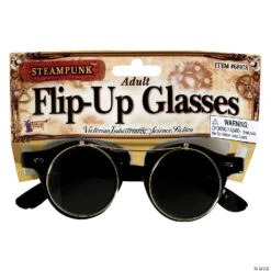 Steampunk Glasses - 1 Pc.