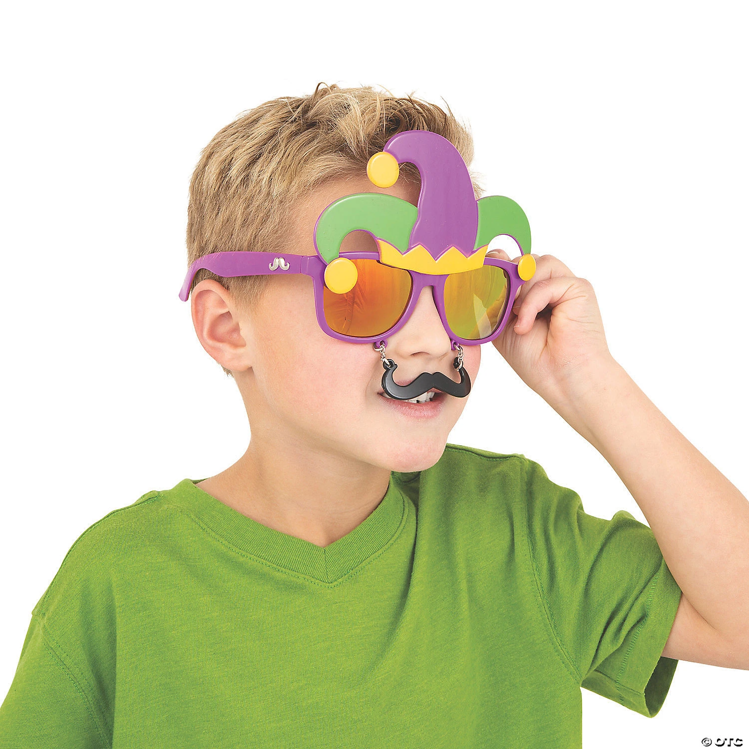 Sun-Staches<sup>®</sup> Mardi Gras Sunglasses - 1 Pc. 2 Sun-Staches<sup>®</sup> Mardi Gras Sunglasses - 1 Pc. - Image 2