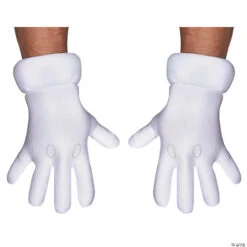 Super Mario Gloves For Adults