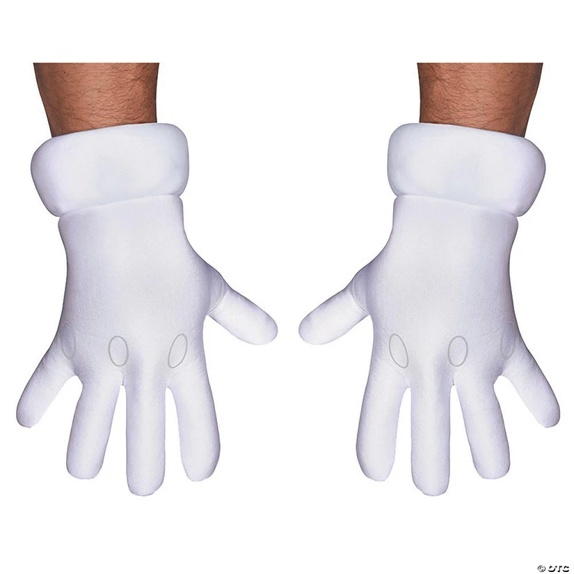 Super Mario Gloves For Adults 1 Super Mario Gloves For Adults