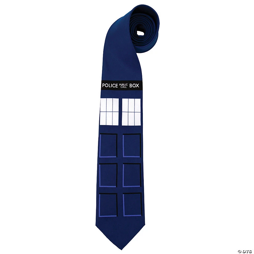 Tardis Necktie 1 Tardis Necktie