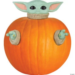 The Mandalorian The Child Pumpkin Push-In