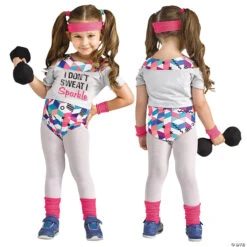 Toddler Little Miss Fit Costume