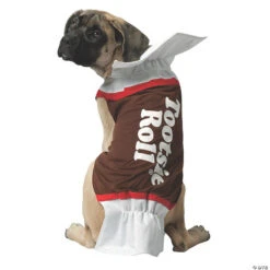 Tootsie Roll Dog Costume - Extra Large