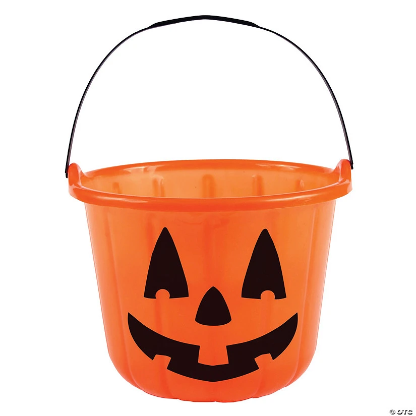 Trick Or Treat Pumpkin Bucket 1 Trick Or Treat Pumpkin Bucket