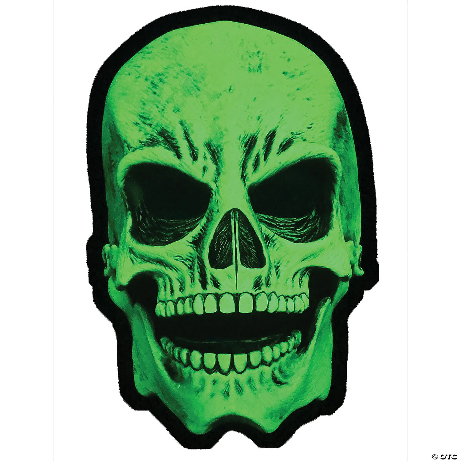Uv Green Sock Skull Mask 2 Uv Green Sock Skull Mask - Image 2