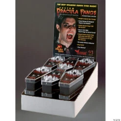 Werewolf Fangs Display - 12 Pairs