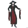 Women’s Velour Vampress Costume - Medium/Large