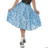 Women's 50s Musical Note Skirt