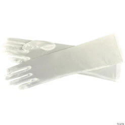 Women's Elbow Length Satin Gloves