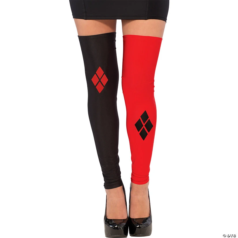 Women's Harley Quinn Thigh Highs 1 Women's Harley Quinn Thigh Highs
