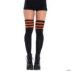 Women's Knit Athletic Striped Thigh-Highs Family