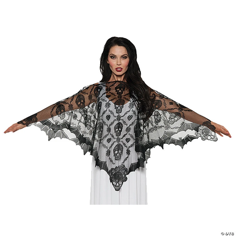 Women's Lace Vampire Poncho 1 Women's Lace Vampire Poncho