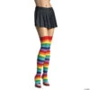 Women's Rainbow Thigh-High Stockings