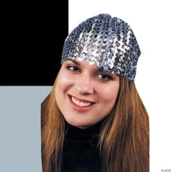 Women's Sequin Cloche Hat