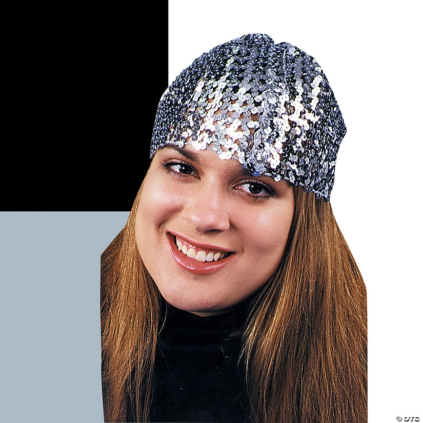Women's Sequin Cloche Hat 1 Women's Sequin Cloche Hat