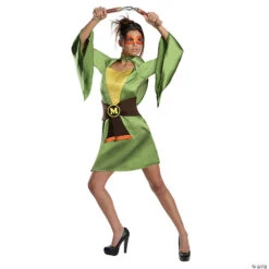 Women's Teenage Mutant Ninja Turtles Michelangelo Kimono Costume