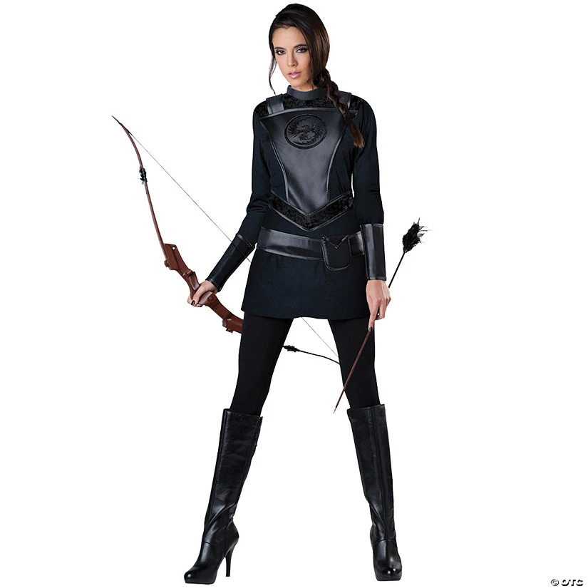 Women's Warrior Huntress Costume 1 Women's Warrior Huntress Costume